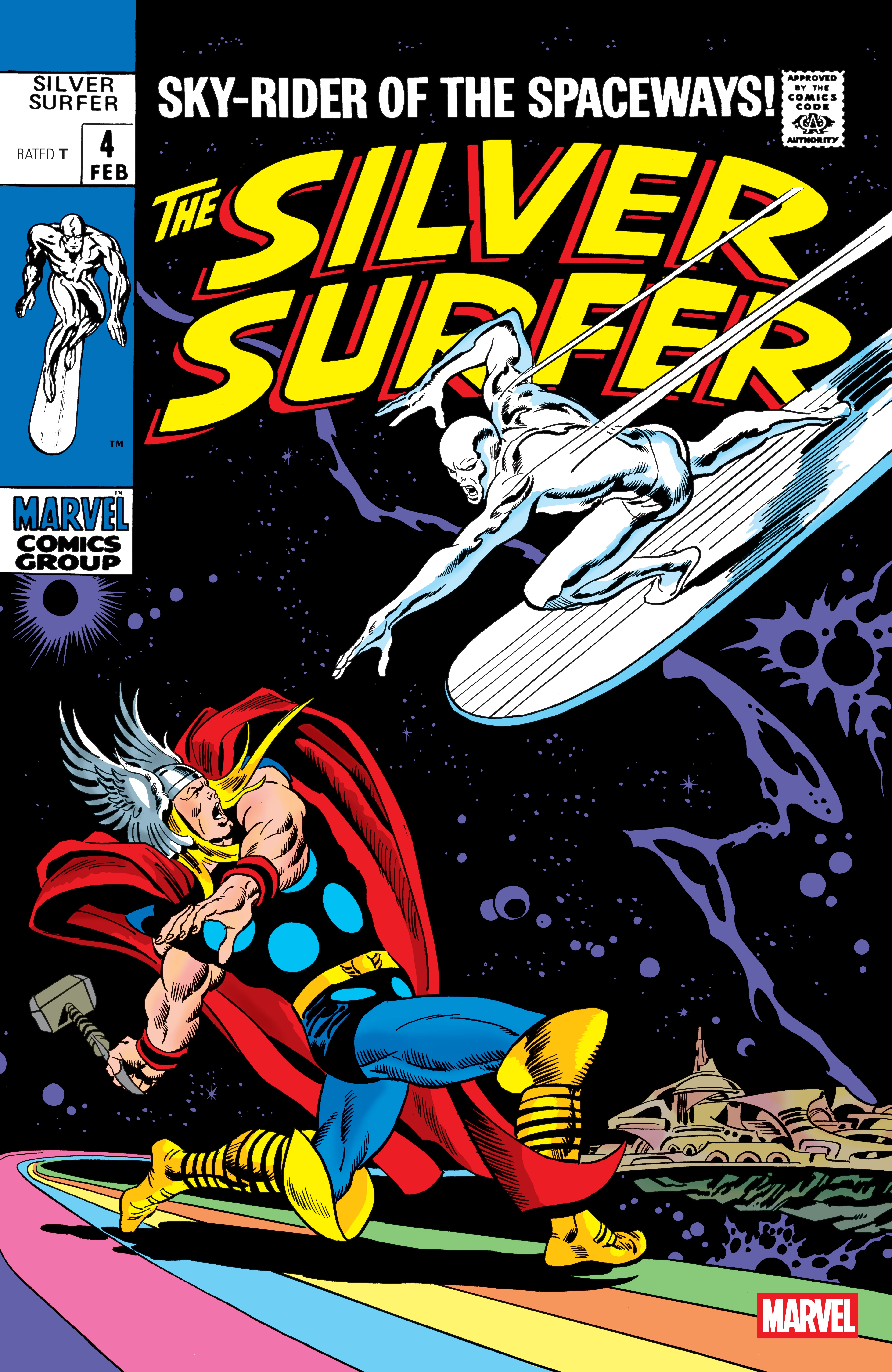 Silver Surfer: Facsimile Edition #4 (Marvel, 2026 — Cover A) cover